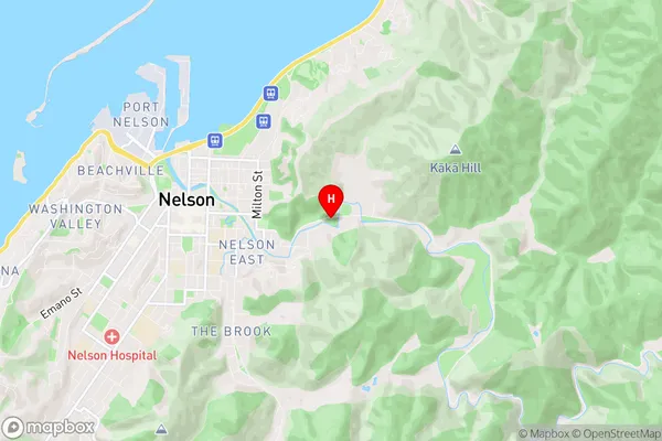 Maitai, Nelson Region Map