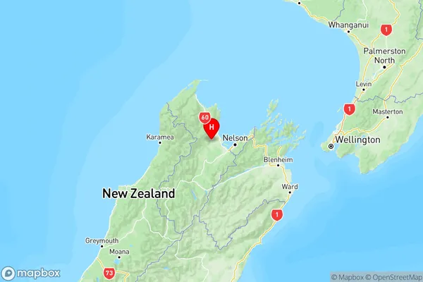 Ngatimoti, Tasman Region Map