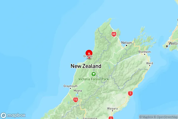 Stockton, West Coast Region Map