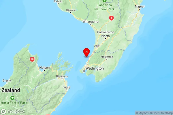 Wairarapa, Wellington Region Map