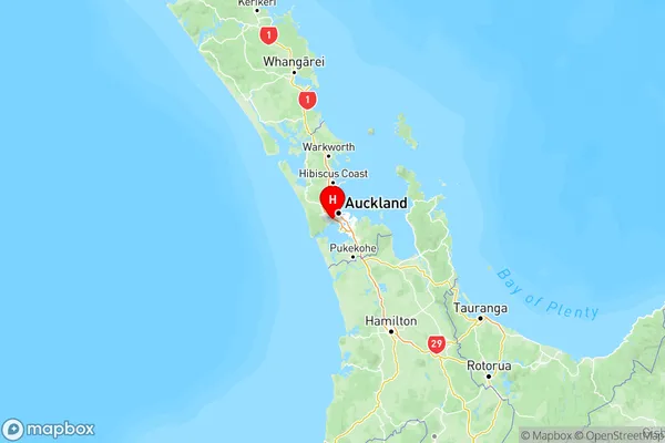 Blockhouse Bay, Auckland Region Map