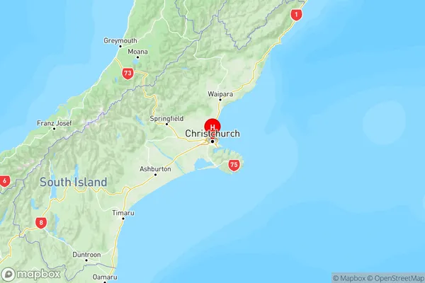 Mackenzie, Canterbury Region Map