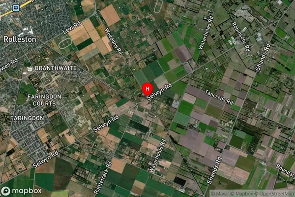 Weedons, Canterbury Satellite Map