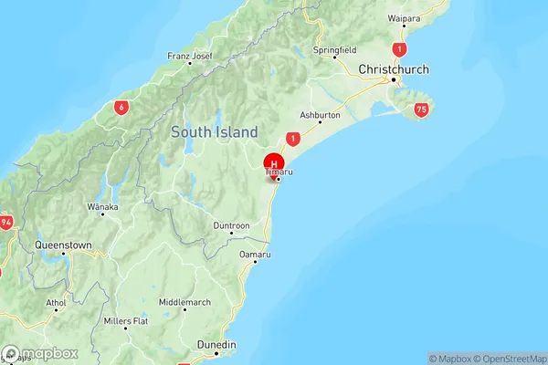 Fairview, Canterbury Region Map