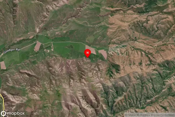 Lindis Pass, Otago Satellite Map