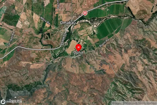 Ophir, Otago Satellite Map