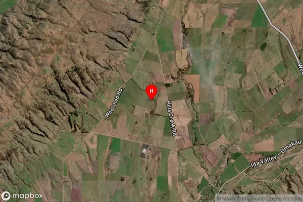 Oturehua, Otago Satellite Map