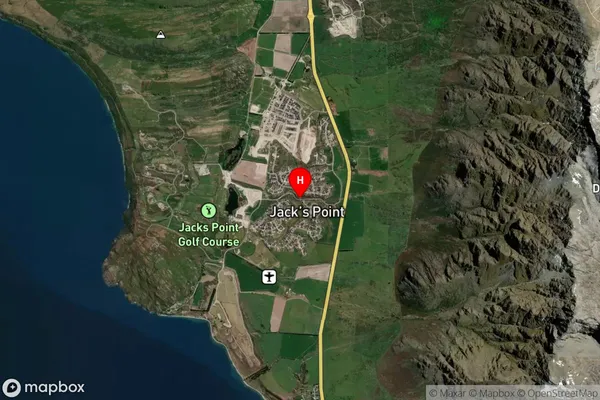 Jacks Point, Otago Satellite Map