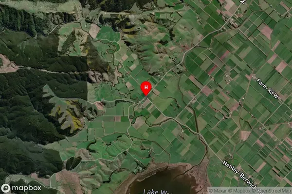 Berwick, Otago Satellite Map