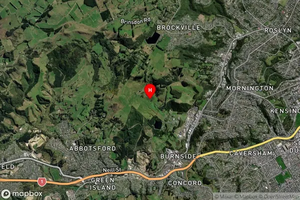 Mount Grand, Otago Satellite Map