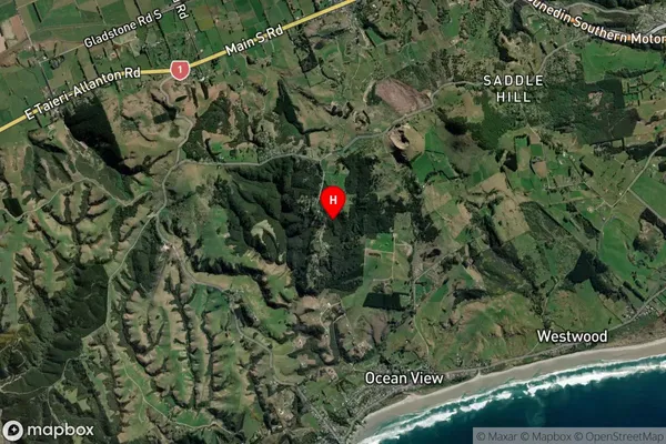 Scroggs Hill, Otago Satellite Map