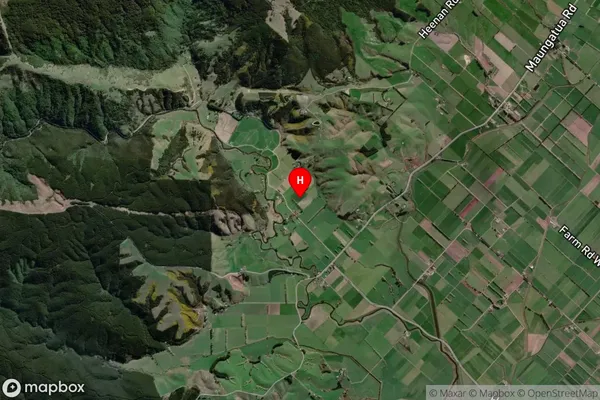 Waipori Falls, Otago Satellite Map