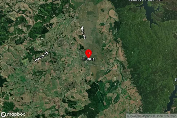 Hunua, Auckland Satellite Map