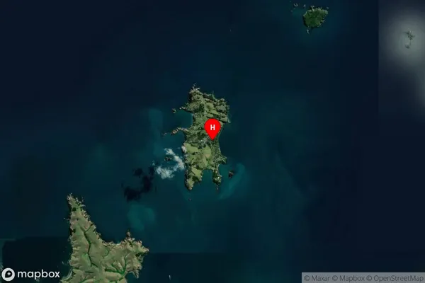 Rakino Island, Auckland Satellite Map