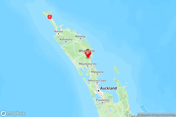 Mata, Northland Region Map