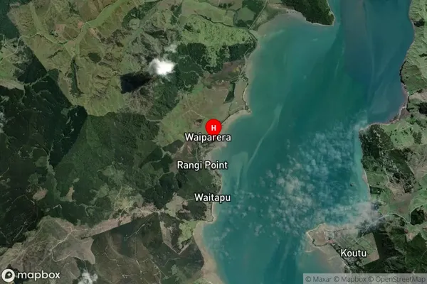 Panguru, Northland Satellite Map