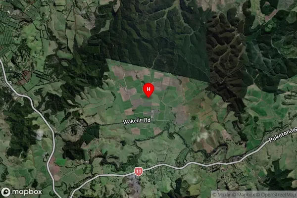 Puketona, Northland Satellite Map