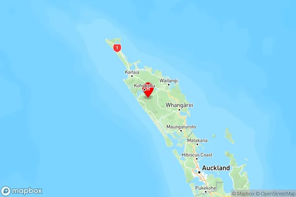 Waima, Northland Region Map