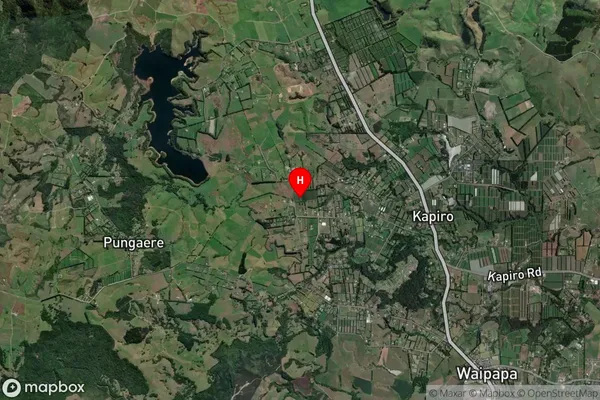 Waipapa, Northland Satellite Map