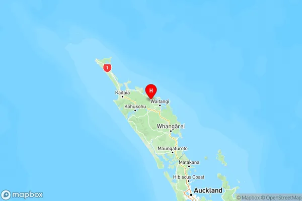 Waipapa, Northland Region Map