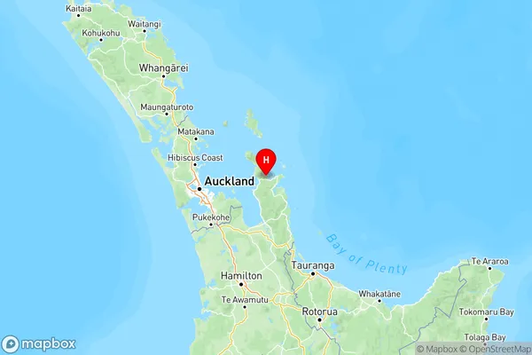 Te Rerenga, Waikato Region Map