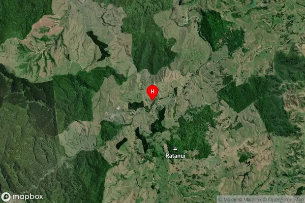 Waitanguru, Waikato Satellite Map