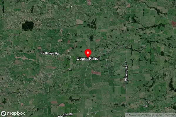 Upper Kahui, Taranaki Satellite Map