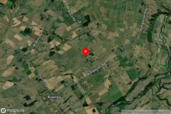 Kiwitea, Manawatu-Wanganui Satellite Map