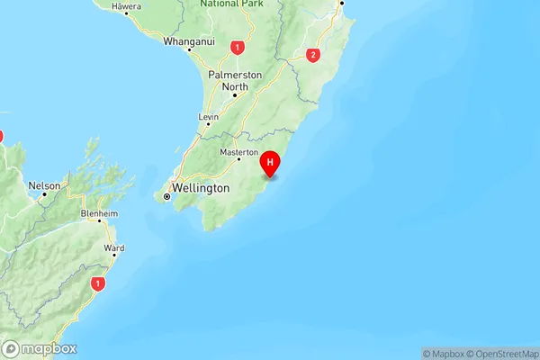 Homewood, Wellington Region Map