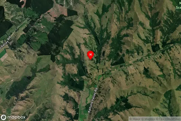 Ataahua, Canterbury Satellite Map