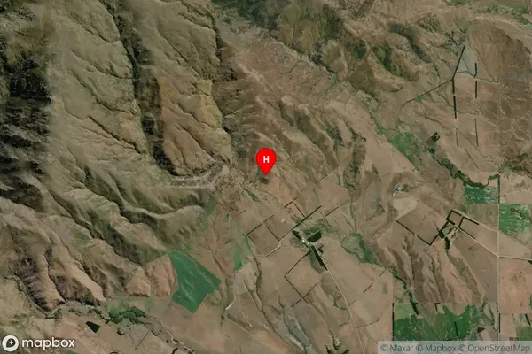 Becks, Otago Satellite Map