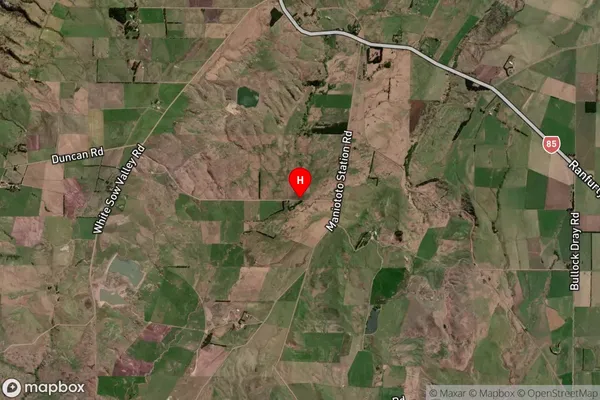 Wedderburn, Otago Satellite Map