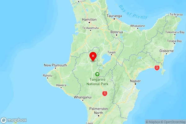 Ngapuke, Manawatu-Wanganui Region Map