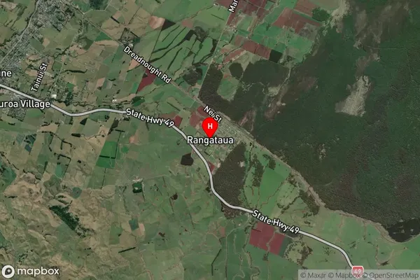 Rangataua, Manawatu-Wanganui Satellite Map