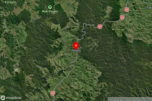 Stratford, Manawatu-Wanganui Satellite Map