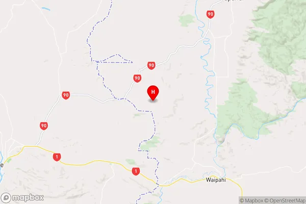 Gore, Otago Region Map