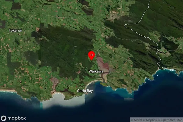 Tokanui, Southland Satellite Map