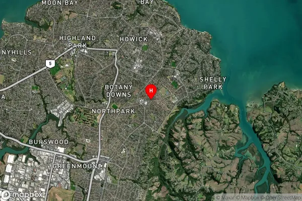 Somerville, Auckland Satellite Map