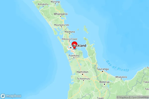 Somerville, Auckland Region Map