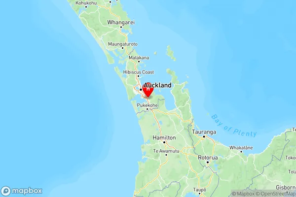 Totara Park, Auckland Region Map