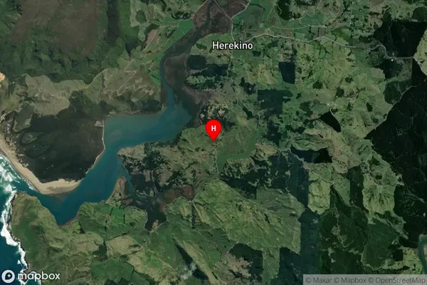 Herekino, Northland Satellite Map