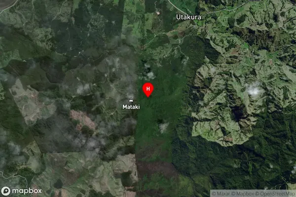 Horeke, Northland Satellite Map