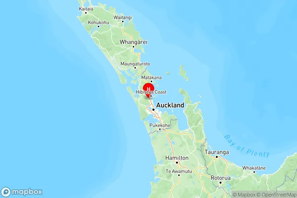 Dairy Flat, Auckland Region Map