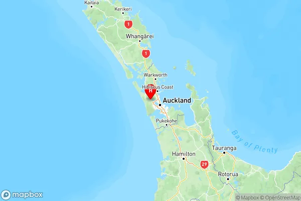 Kumeu, Auckland Region Map