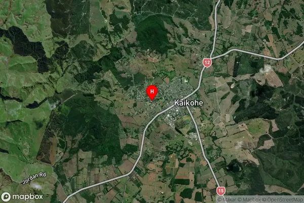 Kaikohe West, Northland Satellite Map