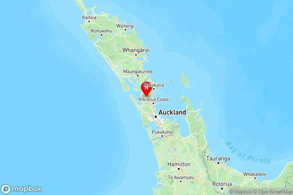 Makarau, Auckland Region Map