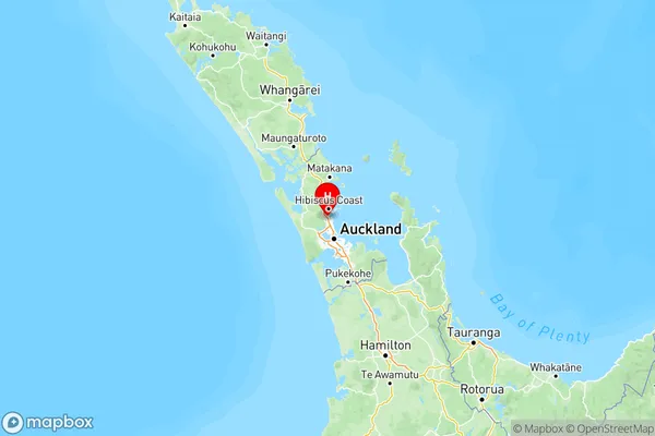 Redvale, Auckland Region Map