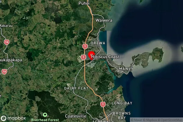 Silverdale, Auckland Satellite Map