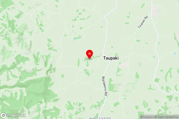 Taupaki, Auckland Region Map