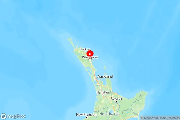 Northland, Northland Region Map